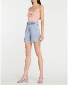Short en Jean Aya bleu denim