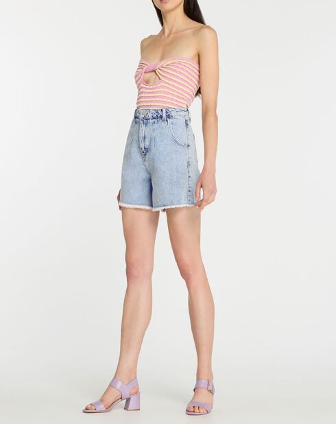Jeansblaue Aya Jeansshorts