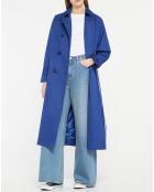 Imperméable en Coton Bio Marius Oversize bleu