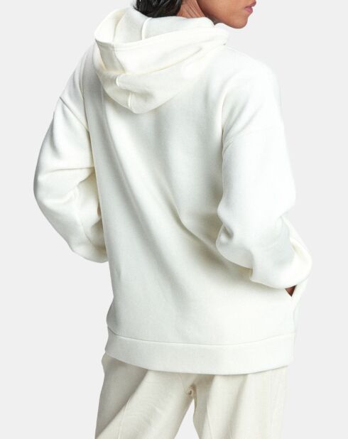 Ecru/mehrfarbiger Ligner Hoodie