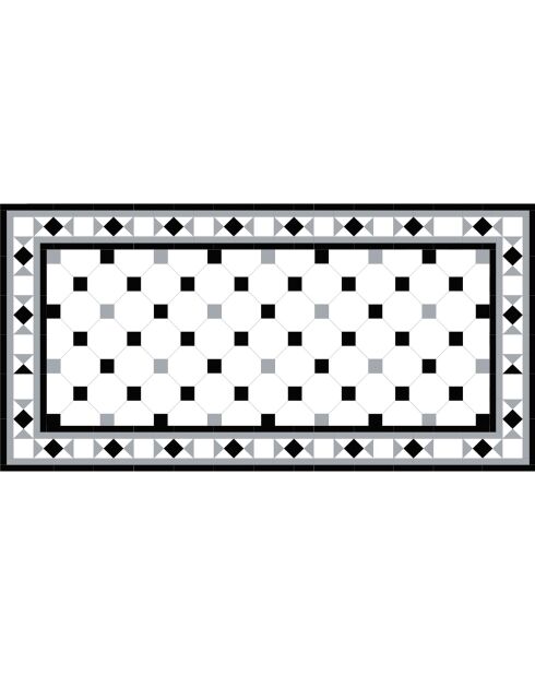 Tapis Monique multicolore - 50x100 cm