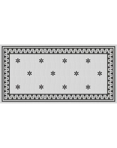 Tapis Bonnie multicolore - 50x100 cm