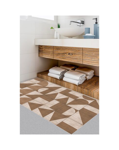 Tapis Walter beige - 50x100 cm