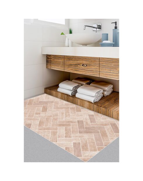 Tapis Marlowe beige - 50x100 cm