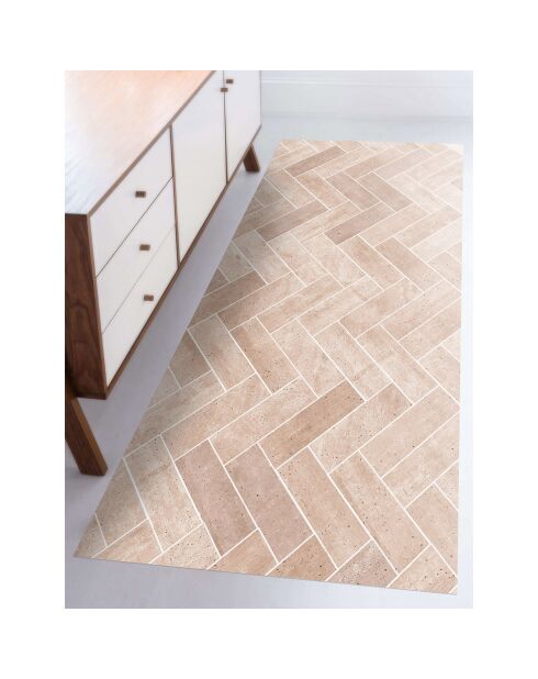 Tapis Marlowe beige - 50x100 cm