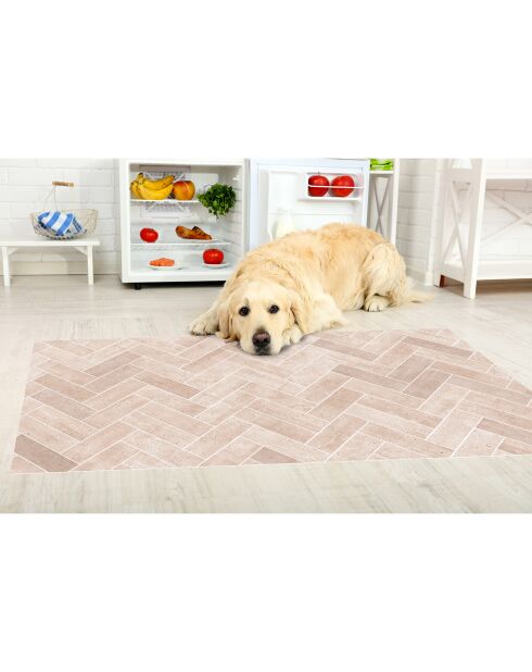 Tapis Marlowe beige - 50x100 cm