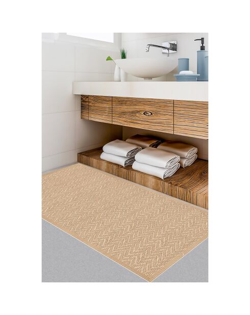 Tapis Christopher beige - 50x100 cm