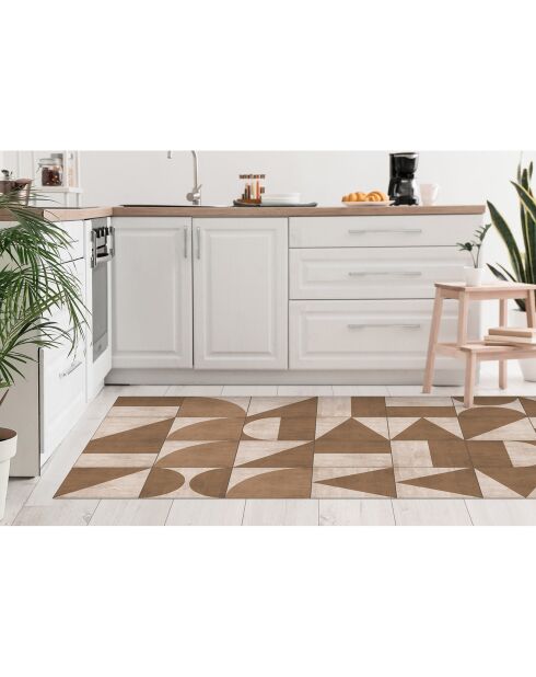 Tapis Walter beige - 50x140 cm