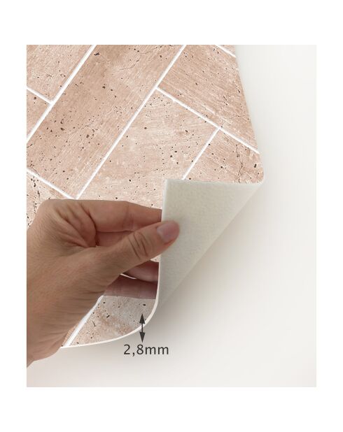 Tapis Marlowe beige - 50x140 cm