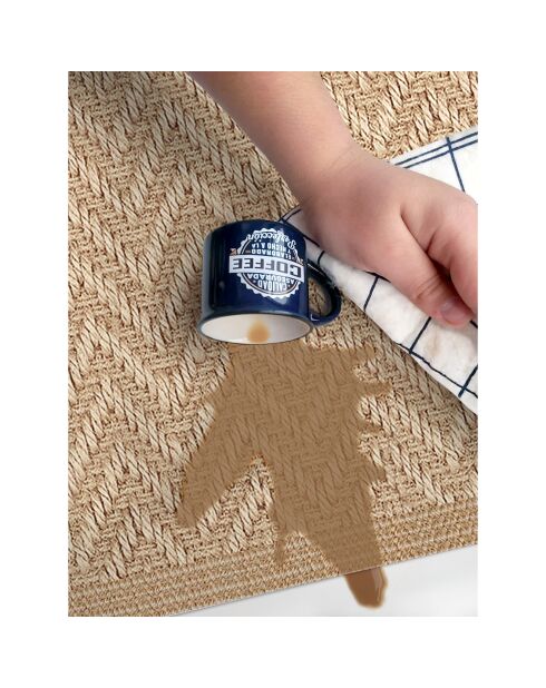 Tapis Christopher beige - 60x110 cm