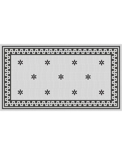 Bonnie mehrfarbiger Teppich - 60x110 cm