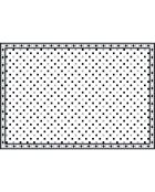 Tapis Monique multicolore - 200x290 cm