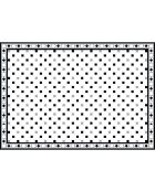 Tapis Monique multicolore - 160x230 cm