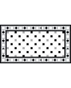 Tapis Monique multicolore - 60x110 cm