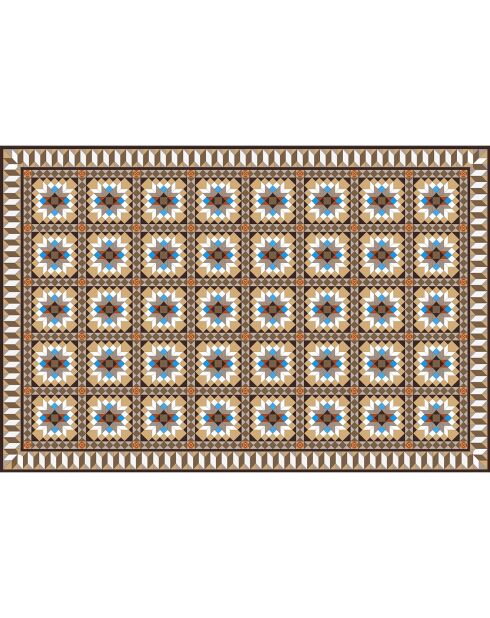 Tappeto Mosaico Bladosas multicolore - 160x240 cm