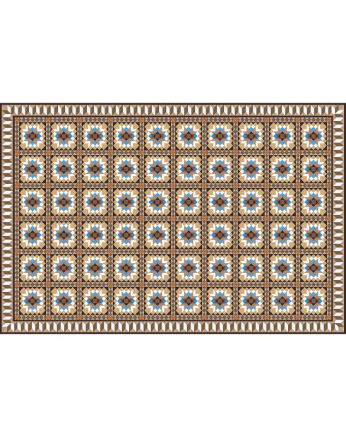 Tappeto Mosaico Bladosas multicolore - 200x300 cm