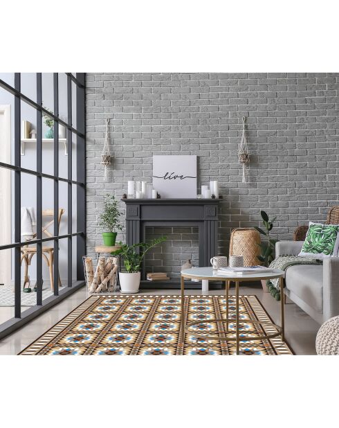 Tappeto Mosaico Bladosas multicolore - 200x300 cm