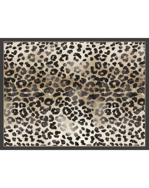 Teppich mit 4 Tiermotiven, mehrfarbig, 200 x 266 cm