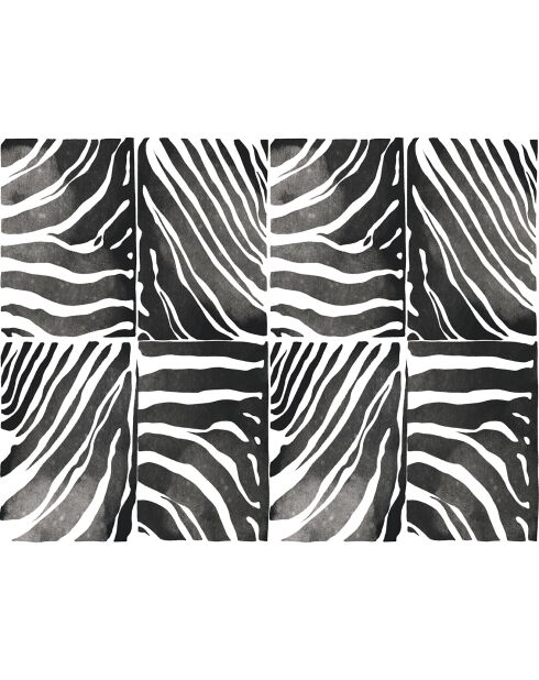 Meerkleurig vloerkleed met dierenprint, 1, 200x266 cm