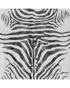 Tapis zebra multicolore - [diam] 200 cm
