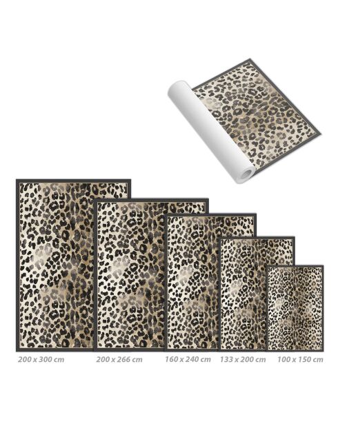 Tapis Animal print 4 multicolore - 133x200 cm