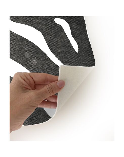 Meerkleurig vloerkleed met dierenprint, 1, 133x200 cm