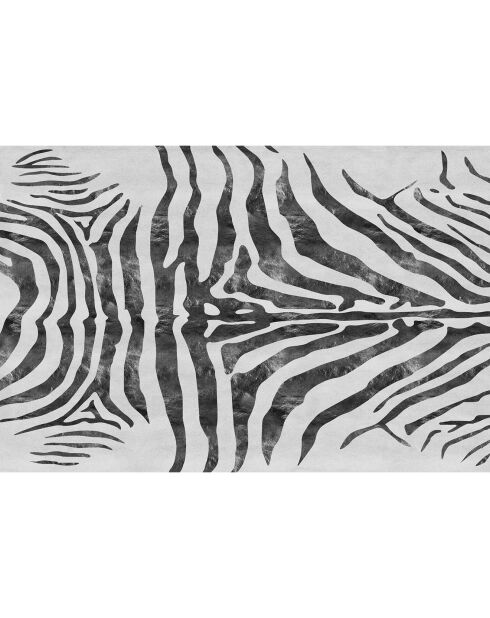 Veelkleurig zebra-vloerkleed - 133x200 cm