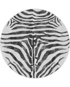 Tapis zebra multicolore - [diam] 150 cm