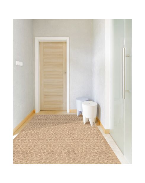 Tapis Christopher beige - 80x300 cm