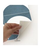 Tapis Derek multicolore - 80x300 cm