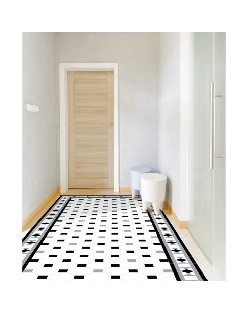 Monique veelkleurig tapijt - 80x300 cm