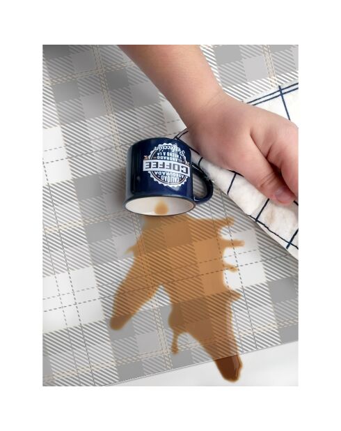 Megan mehrfarbiger Teppich - 80x300 cm