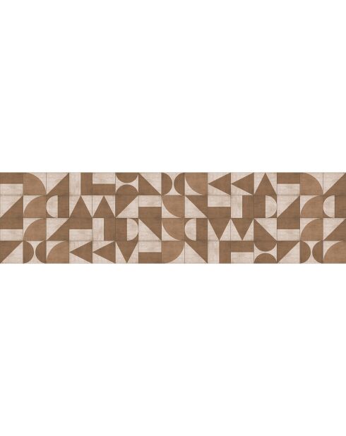 Walter mehrfarbiger Teppich - 66x250 cm