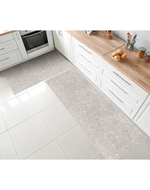 Tapis Ondas Granito multicolore - 66x250 cm