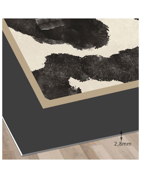 Tappeto multicolore con stampa animalier 4 - 100x150 cm