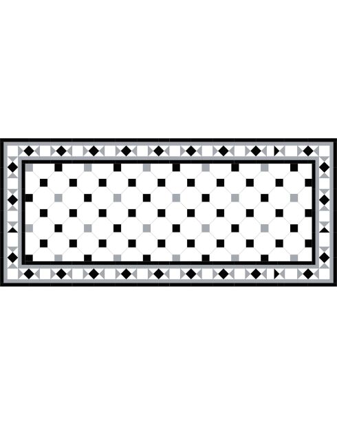 Tapis Monique multicolore - 66x150 cm