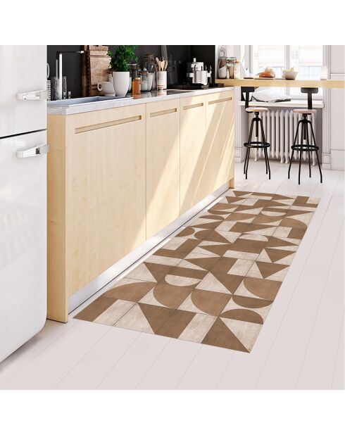 Tapis Walter beige - 66x150 cm