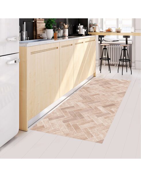 Tapis Marlowe beige - 66x150 cm