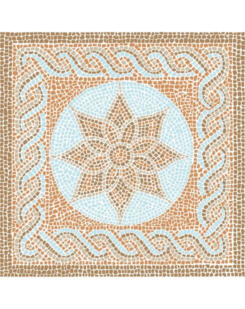 Tapis Valeriano multicolore - 100x100 cm