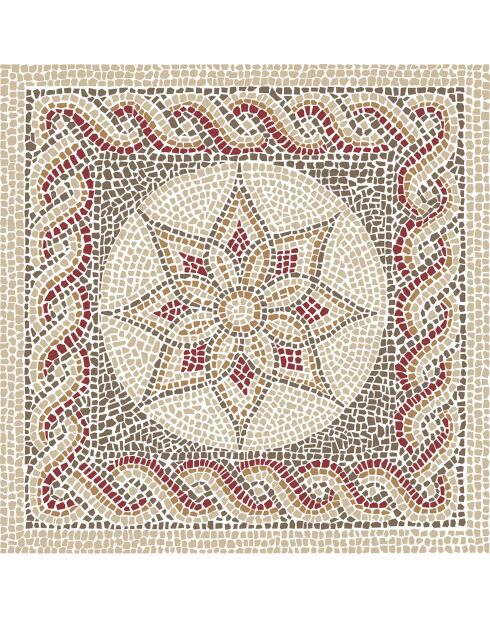 Tappeto Casiano multicolore - 100x100 cm