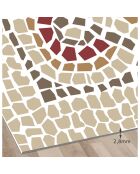 Tapis Casiano multicolore - 100x100 cm