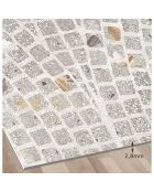 Tapis Ondas Granito multicolore - 66x180 cm