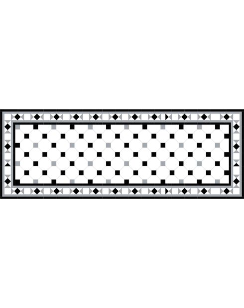 Tappeto multicolore Monique - 66x180 cm