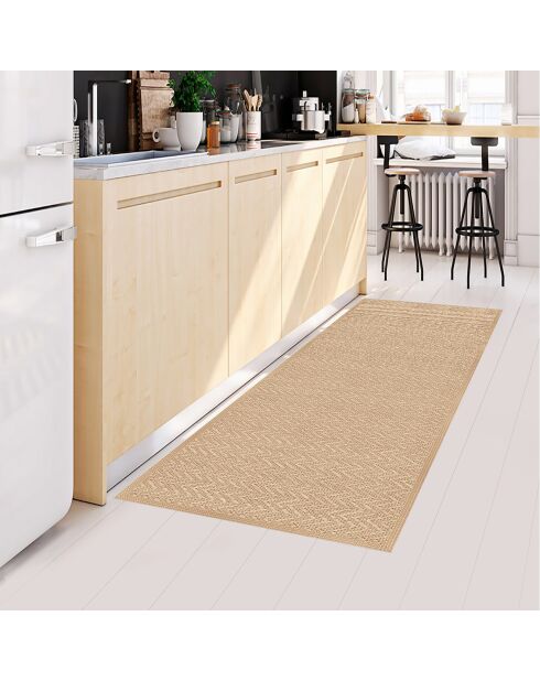 Tapis Christopher beige - 66x180 cm