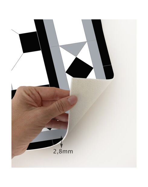 Tappeto Monique multicolore - 100x133 cm