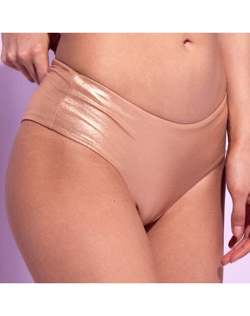 Bas de maillot de bain Georgia rose gold