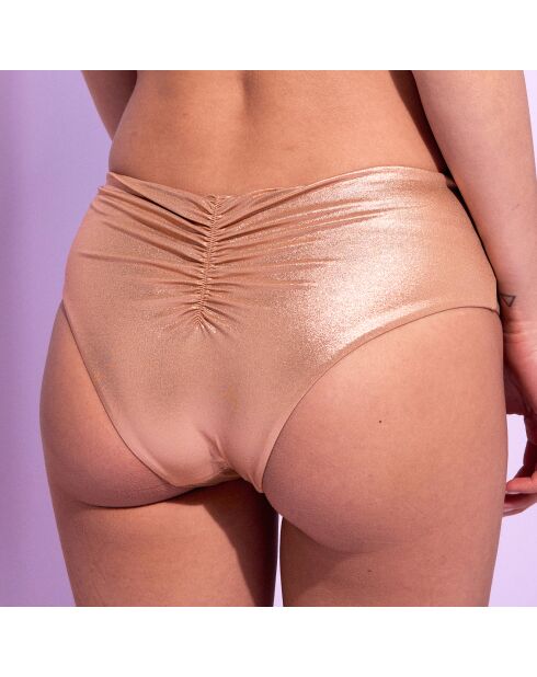 Bas de maillot de bain Georgia rose gold