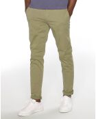 Pantalon Chino vert