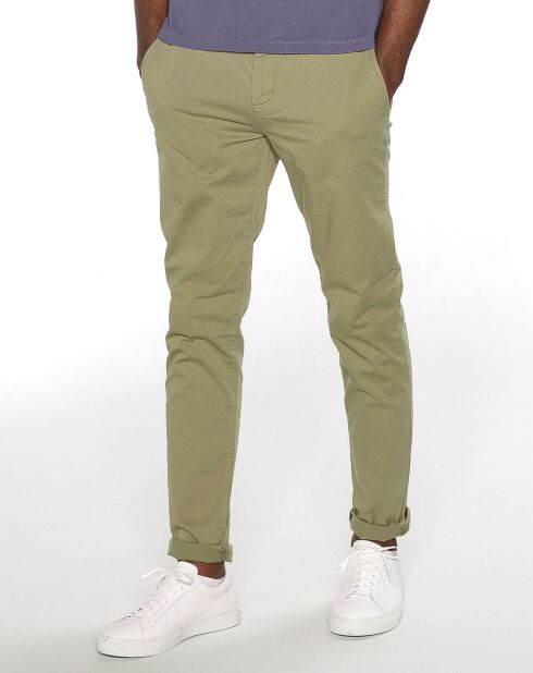 Pantalon Chino vert