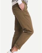 Pantalon Chino vert